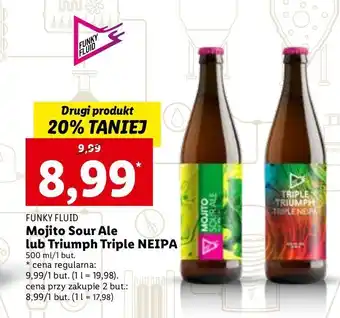 Lidl Piwo funky fluid triple neipa oferta