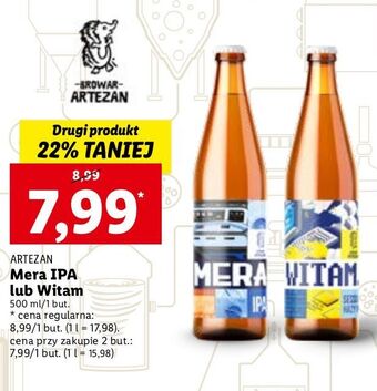 Lidl Piwo artezan apils oferta