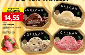 Lidl Lody truskawkowe grycan oferta