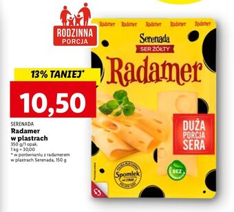 Lidl Ser radamer w plastrach serenada oferta