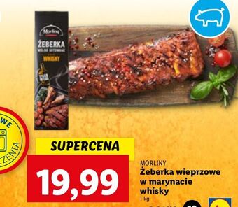 Lidl Żeberka wieprzowe z marynacie whisky morliny oferta