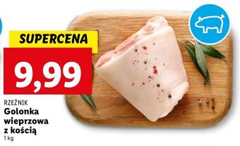 Lidl Golonka wieprzowa z kością rzeźnik codzienna dostawa oferta