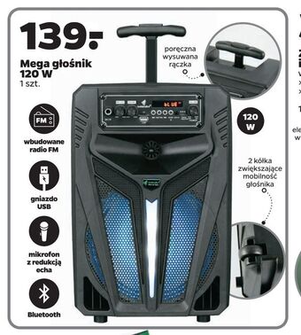 Netto Mega głośnik 120 w oferta