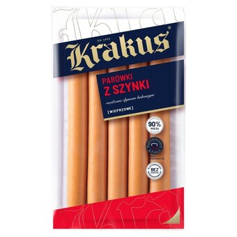 Biedronka Krakus parówki z szynki 200 g oferta