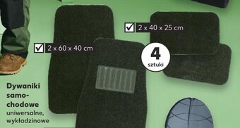 Kaufland Dywaniki samochodowe oferta