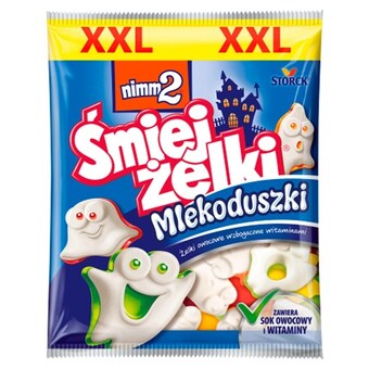Biedronka Nimm2 śmiejżelki mlekoduszki żelki owocowe wzbogacone witaminami 165 g oferta