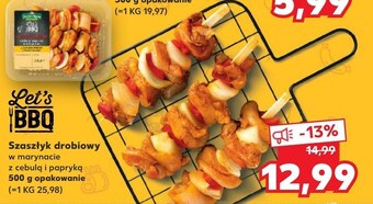 Kaufland Szaszłyki let's bbq oferta