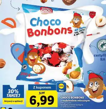 Lidl Czekoladki mister choc oferta