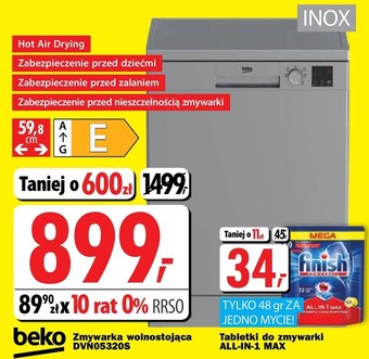 Media Expert Zmywarka wolnostojąca beko oferta