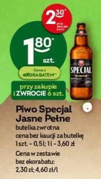 Żabka Specjal Piwo Jasne Pełne 0,5 l oferta