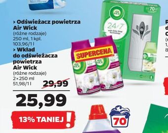 Netto Urządzenie + wkład białe kwiaty air wick freshmatic oferta