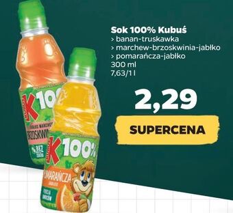 Netto Sok pomarańcza-jabłko kubuś 100% oferta