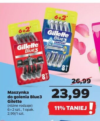 Netto Maszynka do golenia gillette blue 3 comfort oferta