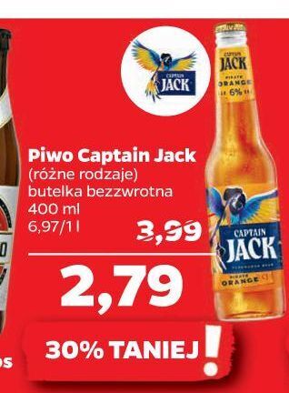 Netto Piwo captain jack pirate orange oferta