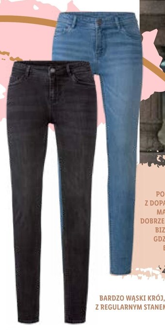 Lidl Jeansy damskie esmara oferta