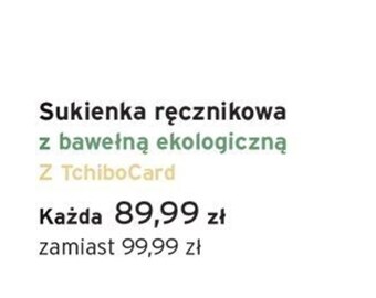 Tchibo Sukienka oferta