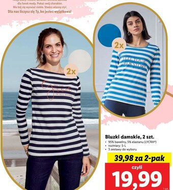 Lidl Bluzka damska esmara oferta