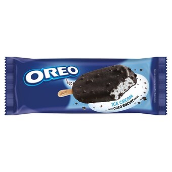 Żabka Oreo lody o smaku waniliowym z ciastkami kakaowymi 110 ml oferta
