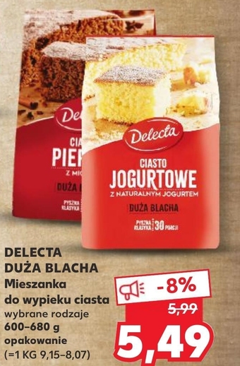 Ciasto w proszku delecta
