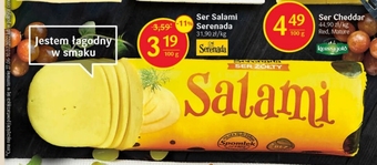 Delikatesy Centrum Serenada ser żółty salami oferta