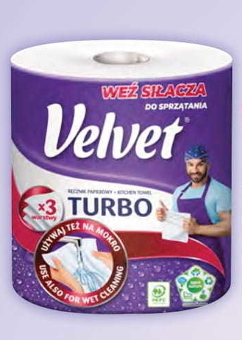 Żabka Velvet turbo ręcznik papierowy oferta
