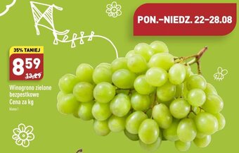 Winogrono zielone bezpestkowe 1 kg