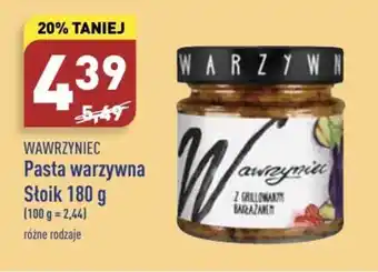 ALDI Wawrzyniec Pasta warzywna 180 g oferta