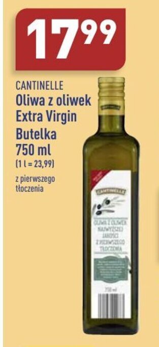 ALDI Cantinelle Oliwa z oliwek Extra Virgin 750 ml oferta