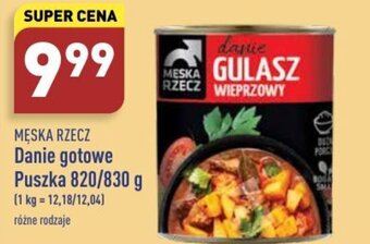 ALDI Męska Rzecz Danie gotowe 820/830 g oferta