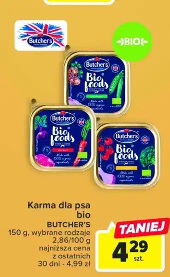 Auchan Karma dla psa z indykiem 1 SZT 150 G oferta