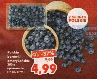 Kaufland Polskie borówki amerykańskie 250 g oferta