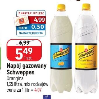 E.Leclerc Napój bitter lemon schweppes oferta