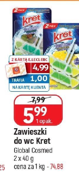 E.Leclerc Zawieszka citrus fresh kret fresh power oferta