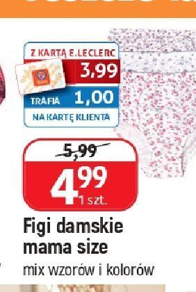 E.Leclerc Figi damskie mama size oferta