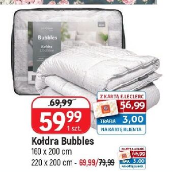 E.Leclerc Kołdra bubbles 200 x 220 cm oferta