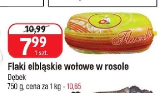 E.Leclerc Flaki elbląskie w rosole wołowe marek dębek zakład garmażeryjny oferta