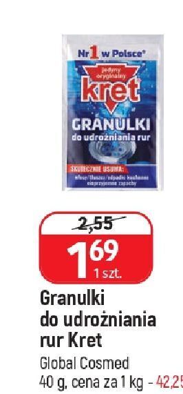 E.Leclerc Granulki do udrożniania rur kret oferta
