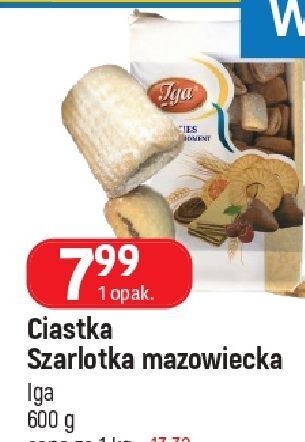 E.Leclerc Szarlotka mazowiecka iga oferta