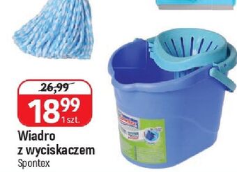 E.Leclerc Wiadro z wyciskaczem spontex oferta