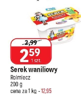 E.Leclerc Serek waniliowy rolmlecz oferta