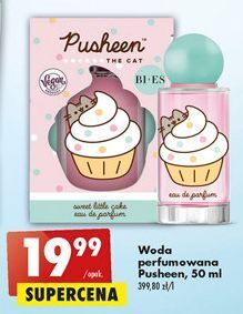 Biedronka Woda toaletowa dla dzieci pusheen oferta