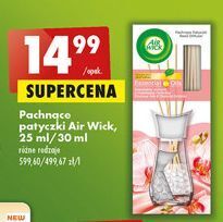 Biedronka Pachnące patyczki szlachetny jedwab z orientalną orchideą air wick patyczki life scents oferta