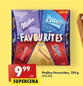Biedronka Praliny mix favourites oferta
