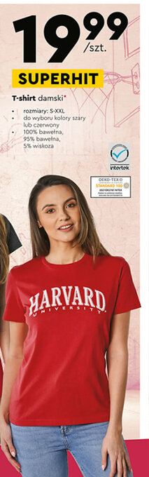 Biedronka T-shirt damski oferta