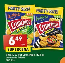 Biedronka Chipsy chakalaka crunchips x-cut oferta