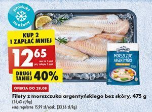 Biedronka Filet z morszczuka argentyńskiego marinero oferta