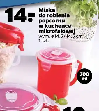 Netto Miska do robienia popcornu w kuchence mikrofalowej oferta