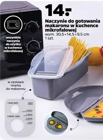 Netto Naczynie do gotowania makaronu w kuchence mikrofalowej oferta