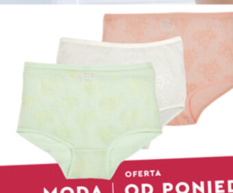 Biedronka Majtki damskie oferta