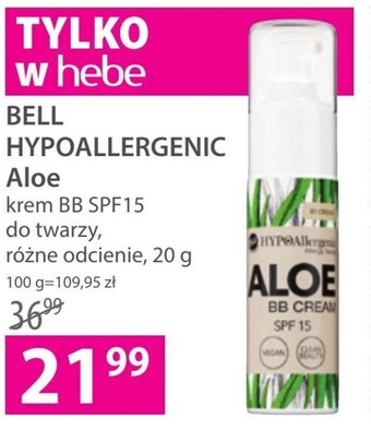 Hebe Krem do twarzy bell oferta